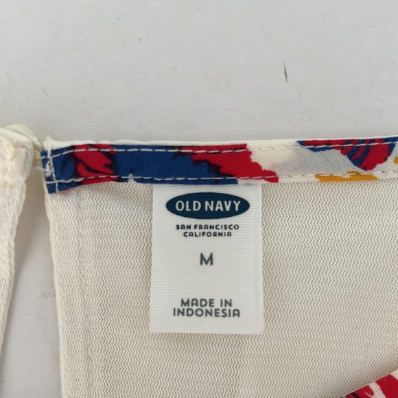 New Floral Tie-Sleeve Shift Dress lined size Medium - Picture 6 of 9